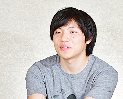 豊珠会の先輩の笑顔