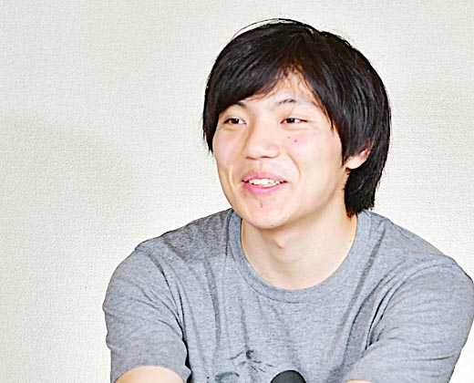 豊珠会の先輩の真剣な表情