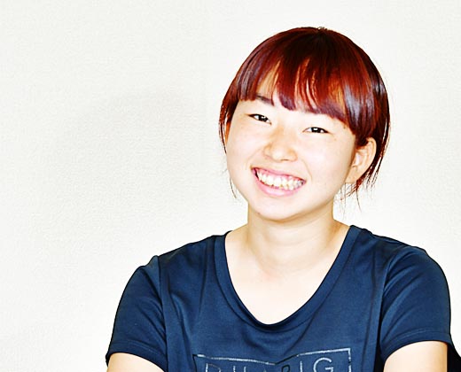 豊珠会の先輩の笑顔