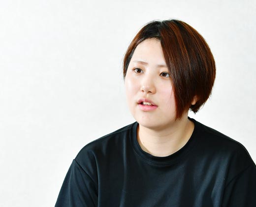 豊珠会の先輩の笑顔