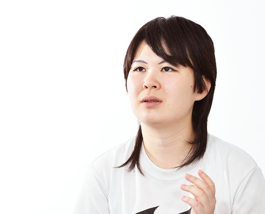 豊珠会の先輩の笑顔